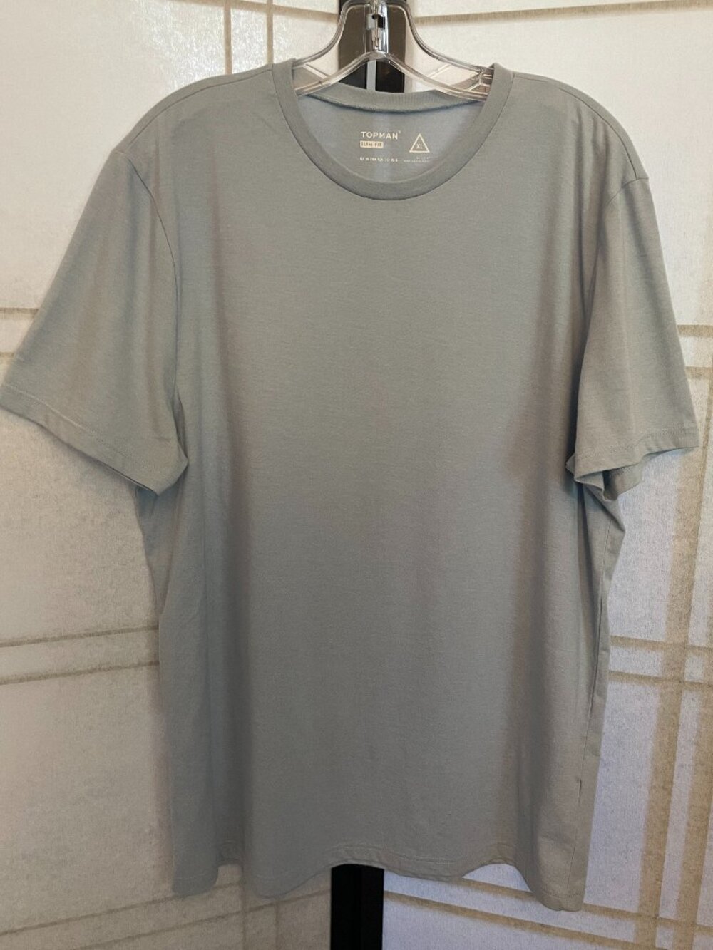Topman Slim Fit Baby Blue T-Shirt